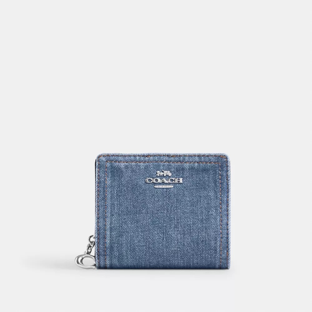 Coach Denim Snap Wallet - Picture 14 of 14